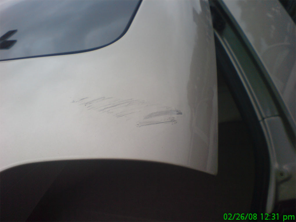 Chevy HHR-Holy City Dent Guy-Paintless dent repair-