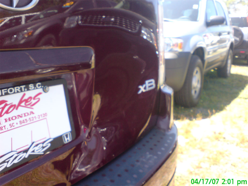 Holy City Dent Guy-Paintless dent repair-Click on picture to return to Photo page